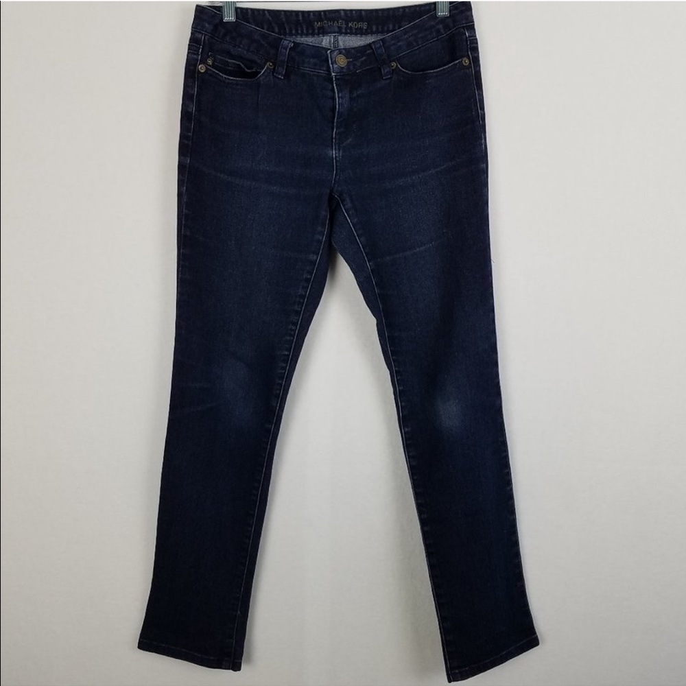 Michael Kors indigo stretch skinny jeans j106